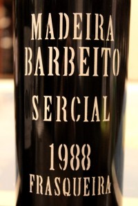 Sercial Frasqueira 1988